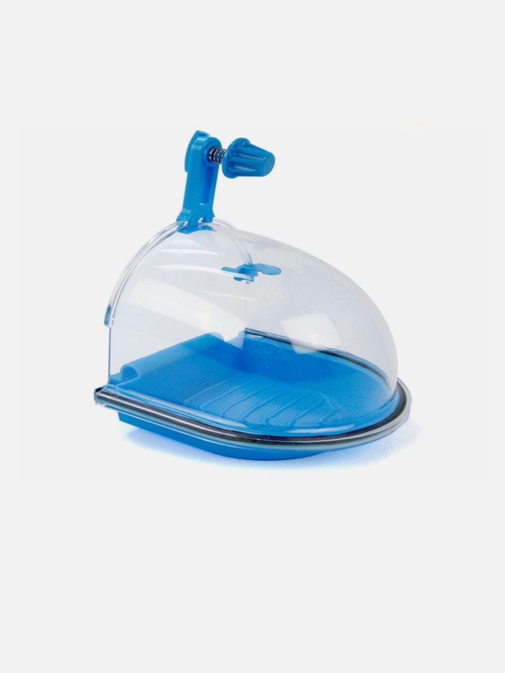 JW Petco Petsmart Clear and Green Small Bird Bath - Picture 4 of 4